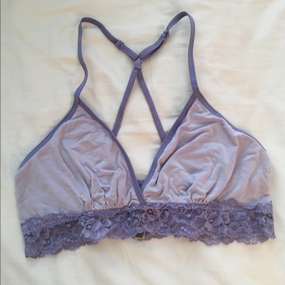 Anthropologie Lilac Bralette